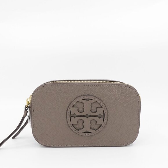 Tory Burch Miller Mini Crossbody Bag Clam Shell OS - Picture 1 of 13